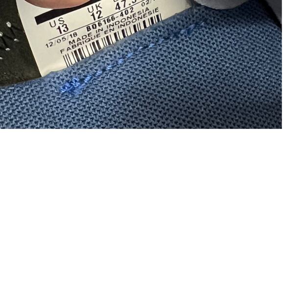 Nike React Element 55 Indigo Fog Mystic Navy Mens 13 - Picture 7 of 7